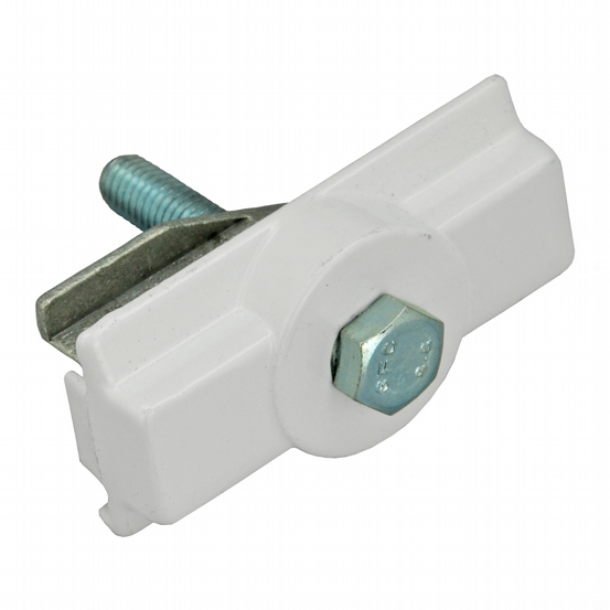 Montageadapter 3-Phasen-Stromschiene weiß