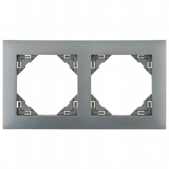 Rahmen 2-fach Logus alu