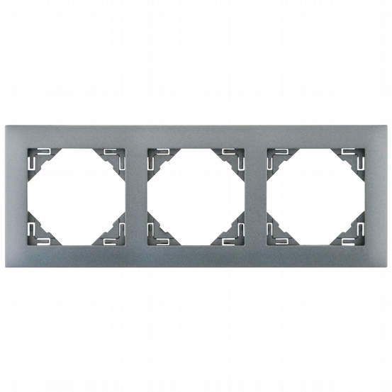 Rahmen 3-fach Logus alu