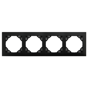 Abdeckrahmen schwarz Abdeckrahmen schwarz