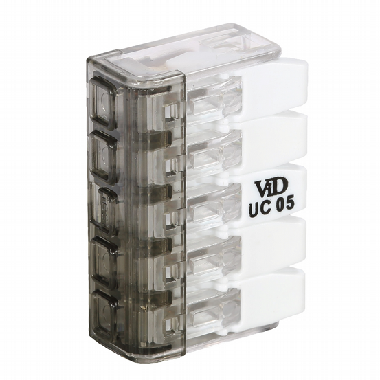 Steckklemme mit Hebel 5p 25Stk