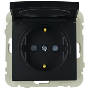 Abdeckrahmen cristal-schwarz Abdeckrahmen cristal-schwarz