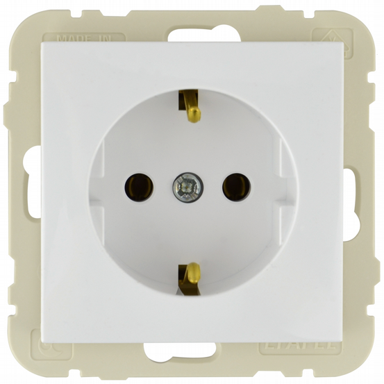 UP Steckdose Logus weiß