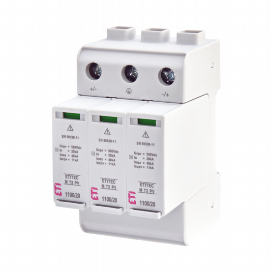 Ü-Ableiter PV T2 1100V DC