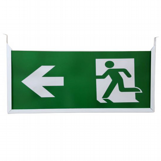 Vertikales Schild Notleuchte BASE