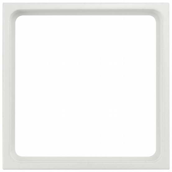 Zwischenrahmen 50x50 Logus weiß
