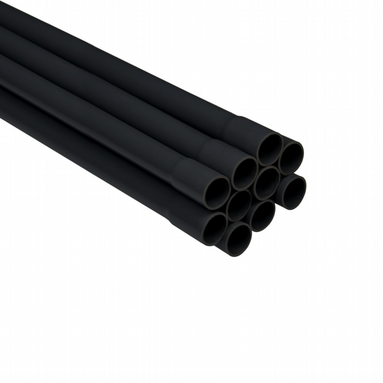 e2RL 20mm 3m E-Rohr starr-L schwarz